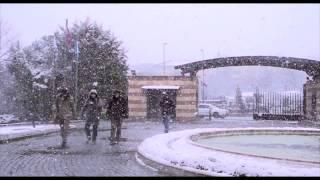 İstanbul Şehir Üniversitesi'nde Kar