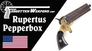 Rupertus Pepperbox: A Sophisticated 8-Shot Rimfire Pocket Gun
