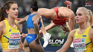 Women's Jump Events FINALS in SLOW MOTION | European Athletics Championships Munich 2022