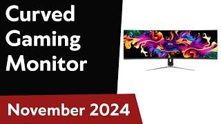 TOP-6. Best Curved Gaming Monitors. November 2024