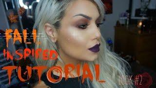 FALL INSPIRED MAKEUP TUTORIAL -- LOOK #2