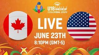 FINAL: Canada v USA | Full Basketball Game | FIBA U18 Women's AmeriCup 2024