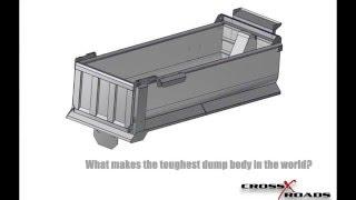 Dump truck bed built by Xtreme Dump Bodies