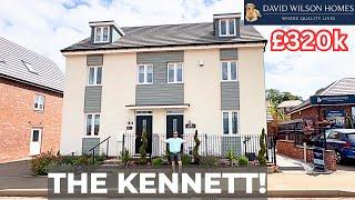 SURPRISING BEDROOM! INSIDE DAVID WILSON HOMES - THE 'KENNETT' - Showhome Tour - New Build UK