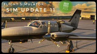 Flight Simulator 2020 | Sim Update 11 | Cessna 414 | Xbox Series X | Paderborn - Kassel