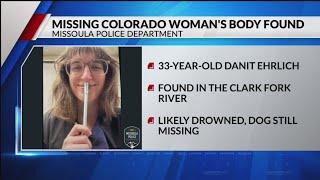 Missing Colorado woman’s body recovered from Montana river