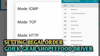 CARA SETTING PINGTOOLS BEGAL ORDER GOJEK GRAB SHOPEE FOOD | AMAN DAN EFEKTIF