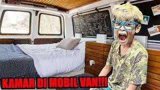 PERMINTAAN KALIAN!!! BOCIL BIKIN KAMAR DI DALAM MOBIL VAN BERHANTU!!!