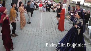 MERVE İLE HÜSEYİN İN  DÜĞÜN TÖRENİ BİZİM ELİN DÜĞÜNLERİ ÇORUM SUNGURLU KIZ EVİ PART-1