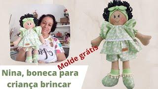 Nina, boneca para criança brincar! Você vai vender muitas!️️‍