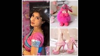 #pragati verma and all cute youtuber with keychain and heels