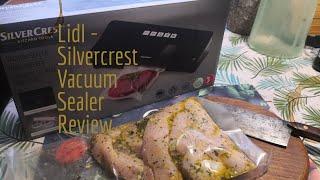 Lidl   Silvercrest Vacuum Sealer review SV 125 C3 and how it works