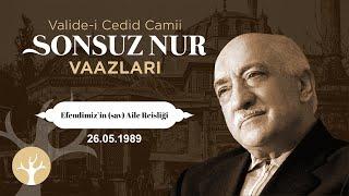 Efendimiz’in (sav) Aile Reisliği | Sonsuz Nur Vaazları 20 | M. Fethullah Gülen