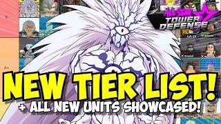 New ASTD Tier List & All New Unit Showcases! Best Unit in All Star Tower Defense?