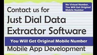 Just Dial Data Scrapper