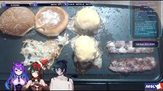 Egg borgar cookery with Layna Lazar & Omi