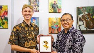 Budaya wayang di Rusia| KBRI Indonesia_Moskow| Ваянг_театр Индонезии_Выставка картин| Wayang Art