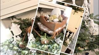 Vintage Inspired Holiday Home Tour {Rustic Glam Christmas}