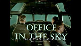 1960’s UNITED AIRLINES PILOT RECRUITMENT & TRAINING FILM “OFFICE IN THE SKY” DC-8 MAINLINER  XD13974