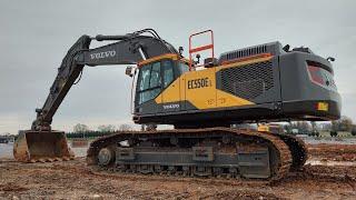 Testing Out The New Volvo EC550E Excavator