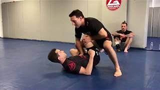 Ninja Roll Guard Pass into Guillotine From Mount