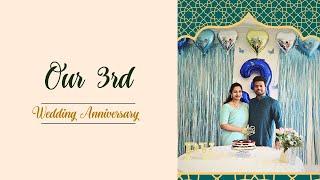 Maa 3rd Anniversary | Anniversary Vlog | Telugu Couple Australia | Anniversary Decor | Telugu Vlogs