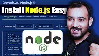 How to install Node.js in Windows 10/11 | Run Node.js in VS Code