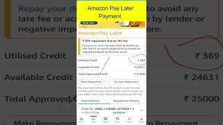 Amazon pay later payment kaise kare | Mister Kaise