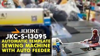 JOOKE Automatic Template Sewing Machine (CNC) with Automatic Feeding System, in Indonesia !!