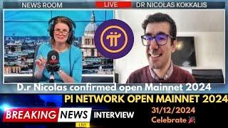 PI NETWORK CONFIRMED OPEN MAINNET DATE D.R NICOLAS