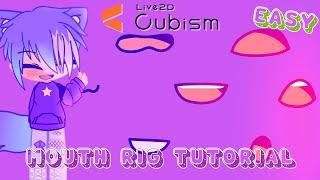 Gacha Mouth Rig Tutorial pt.1 Gacha Live2D + Model Download || Gacha Club Live2D for beginners