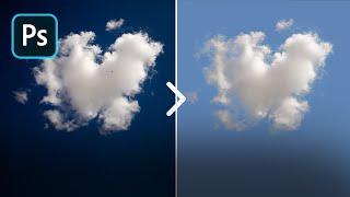 How to mask clouds or explosions in Photoshop - Tutorial