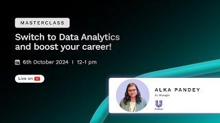 Switch from Non-Tech to a High-Paying Data Analytics Career | Free Masterclass