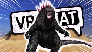 THE KING OF THE MONSTERS HAS  COME TO VRCHAT! | Godzilla x Kong - Funny moments -