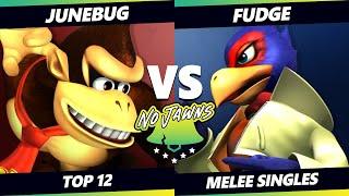 No Jawns 3 - Fudge (Falco) Vs. Junebug (Donkey Kong) Smash Melee - SSBM