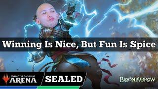 Winning Is Nice, But Fun Is Spice | Bloomburrow Sealed | MTG Arena