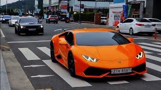 BEST SUPERCARS in Busan | Carspotting EXS 2024