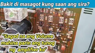 Ano Ang sira Ng amplifier na sobrang Hina Ng tunog?