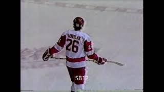 Soviet Union vs Canada (in Hamilton) Jan. 2/1986 (World Juniors)