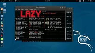 install lazy script in kali linux