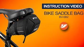 BV-SB2 Usage Guide | Bike Saddle Bag | How-To!