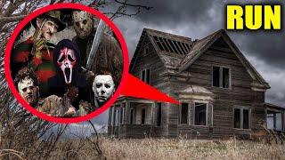 IF YOU EVER SEE BLOODY GHOSTFACE AND HIS HAUNTED ARMY TERRORIZING STROMEDY'S HOUSE RUN!!