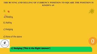 IIBF INTERNATIONAL TRADE FINANCE MCQ SERIES #PART 1