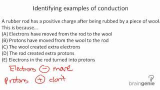 Physics: 6.1.2.3 Identifying examples of conduction.