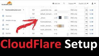 Tutorial How to Setup CloudFlare Free - Increase Website Speed + DDOS Protection - Bot Attacks