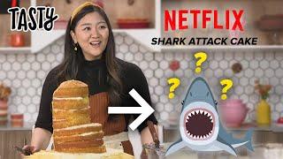 I Tried To Recreate The Famous Shark Cake From Nailed It! • Tasty