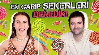 AMERİKA'DA DEV ŞEKER DÜKKANI TURU!  Türkiye'de Olmayan Şekerleri Denedik!   #vlog #amerika