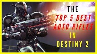 The TOP 5 BEST Auto Rifles In Destiny 2 Shadowkeep For PVE Console Players - My List