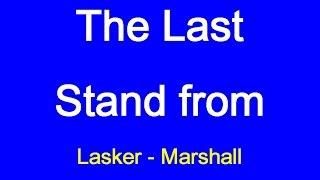 Frank James Marshall vs Emanuel Lasker: USA 1907