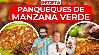 Receta Panqueques de Manzana Dieta 3x1 - Come Y Adelgaza